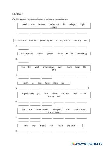 IE0, Unit 9, Language Builder, Exercise 8