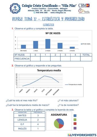 Tema 12. estadística