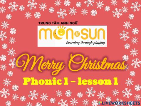 Phonic 1- christmas 1
