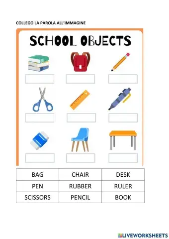 School objects