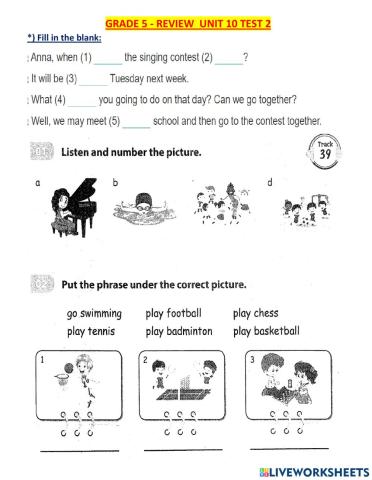 G5-u10 test2 listening