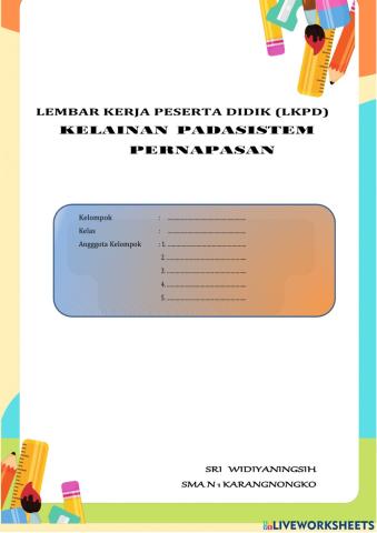 Lkpd  kelainan respirasi