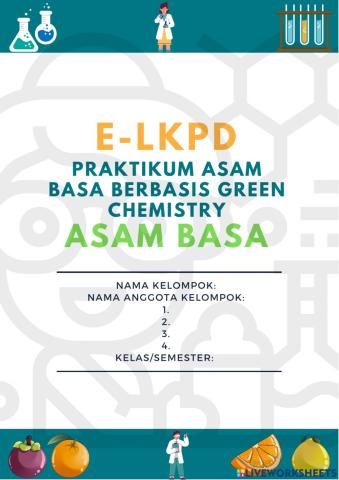 Lkpd asam basa green chemistry