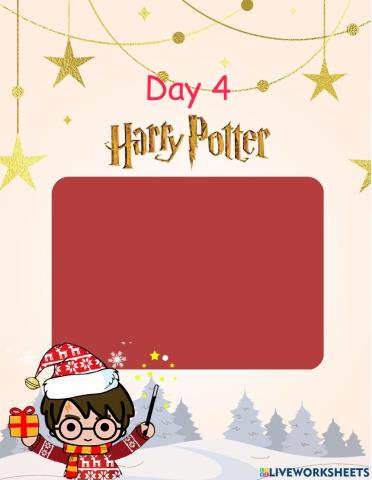«Harry Potter» Christmas activites