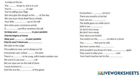 Charity begins at home