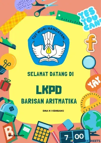 LKPD Barisan Aritmetika
