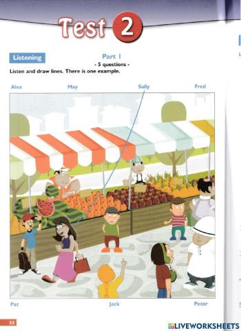 Succeed Movers Listening Test 2