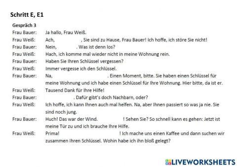 A2 Lek2 Schritte Plus E1-3