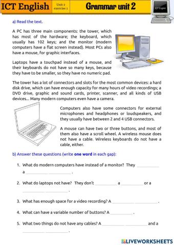 ICT 2.1 - Have - Reading