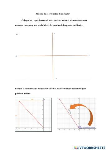 Sistema de coordenadas de vectores