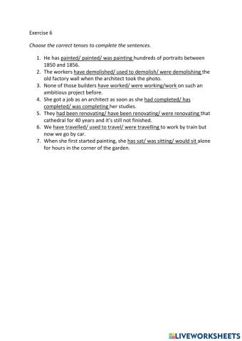 IE3, Unit 3, Grammar and Vocabulary, Exercise 6