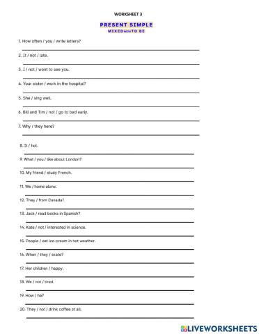 Lop 4- simple present mixed with tobe