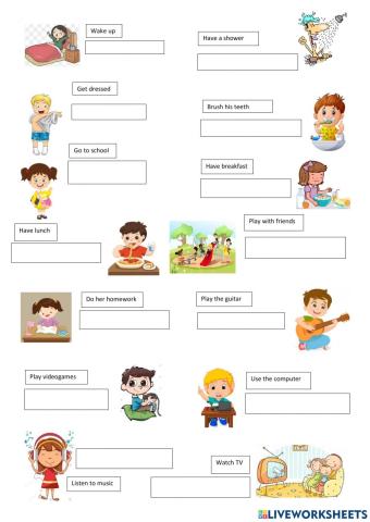 Simple present tense