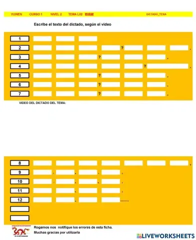 Chino mandarin primaria (YUWEN), L02  姓氏歌 -DT