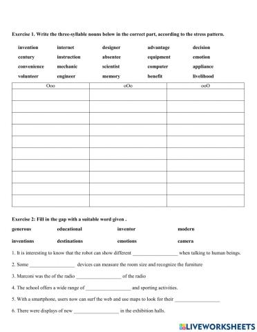 Unit 5. Looking back