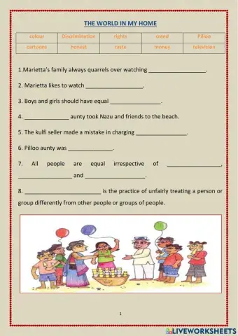 The world in my home