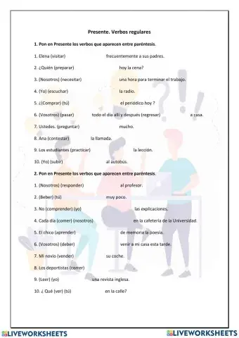 Presente regular