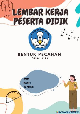 LKPD Bentuk Pecahan