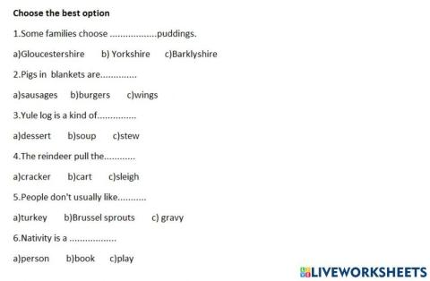 Christmas traditions