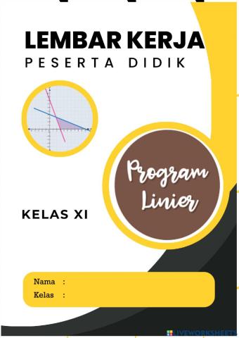 LKPD-Soal Program Linear