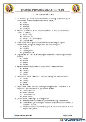 Historia de la Biología