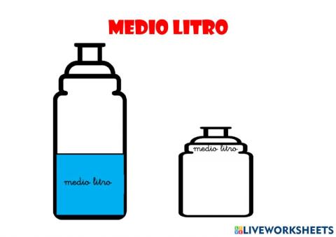 Medios litros