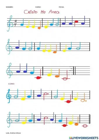 Canción cristo me ama