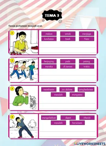 Tutor Sukses 2023-24 Bahasa Melayu Tahun 2 - Tema 3