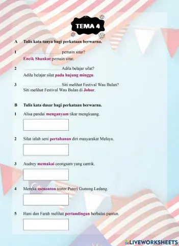 Tutor Sukses 2023-24 Bahasa Melayu Tahun 2 - Tema 4