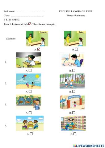 TA4-Kiểm tra cuối kỳ 1 Test 3