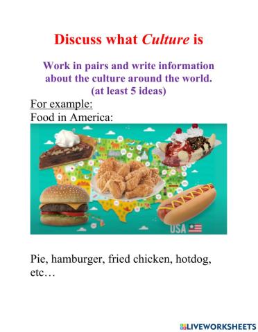 Discuss culture is