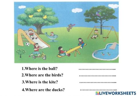 The park - exercise 2