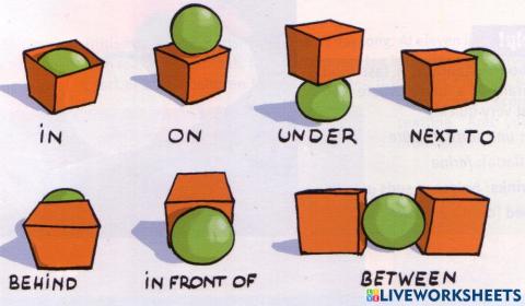 Prepositions of place