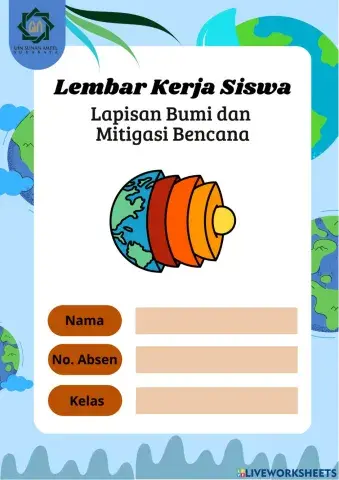 LKS Struktur Lapisan Bumi