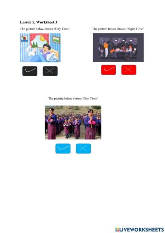 Choosing right answer