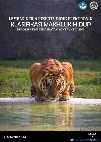 Lkpd 1 klasifikasi makhluk hidup