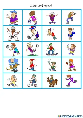 listen and choose sports 1