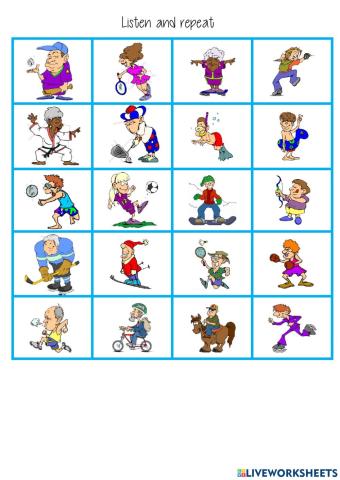 listen and choose sports 1