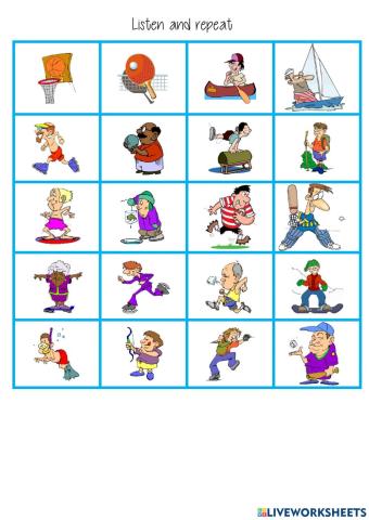 listen and choose sports 2