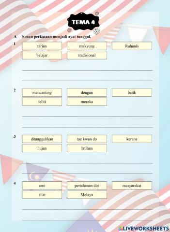 Tutor Sukses 2023-24 Bahasa Melayu Tahun 4 - Tema 4