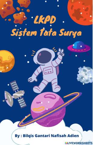 E-LKPD Sistem Tata Surya