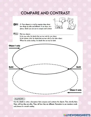 Compare and contrast