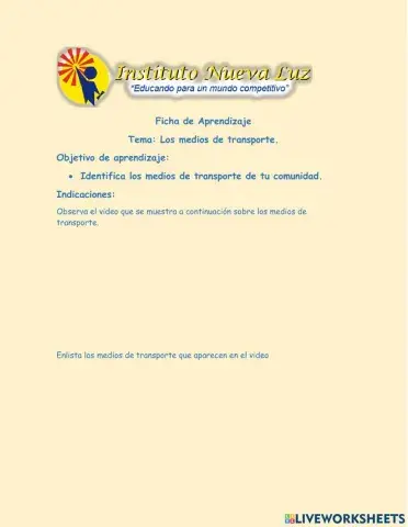 Medios de transporte