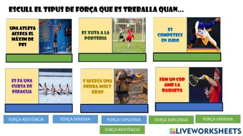 LA FORÇA (CAPACITATS FÍSIQUES)