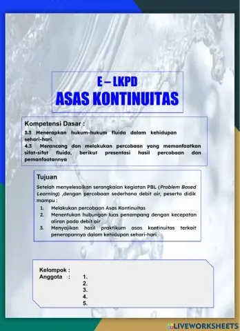 Lkpd asas kontinuitas