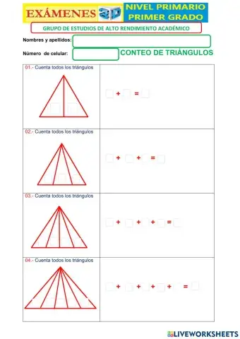Conteo de triángulos