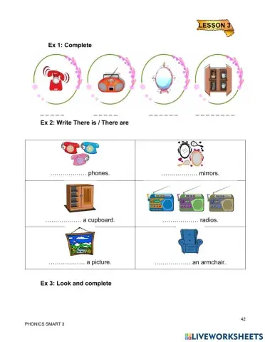 PS3.U4 lesson 3&phonics