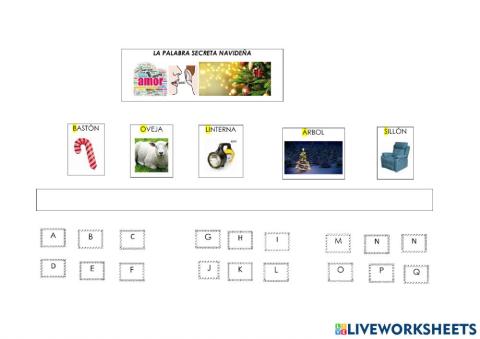 La palabra secreta navidad