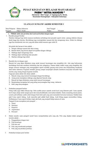 Sas bahasa indonesia