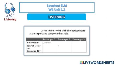 Speakout ELM WB 1.2  this that these those